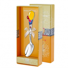 Ложка детская "Мечта" с эмалью